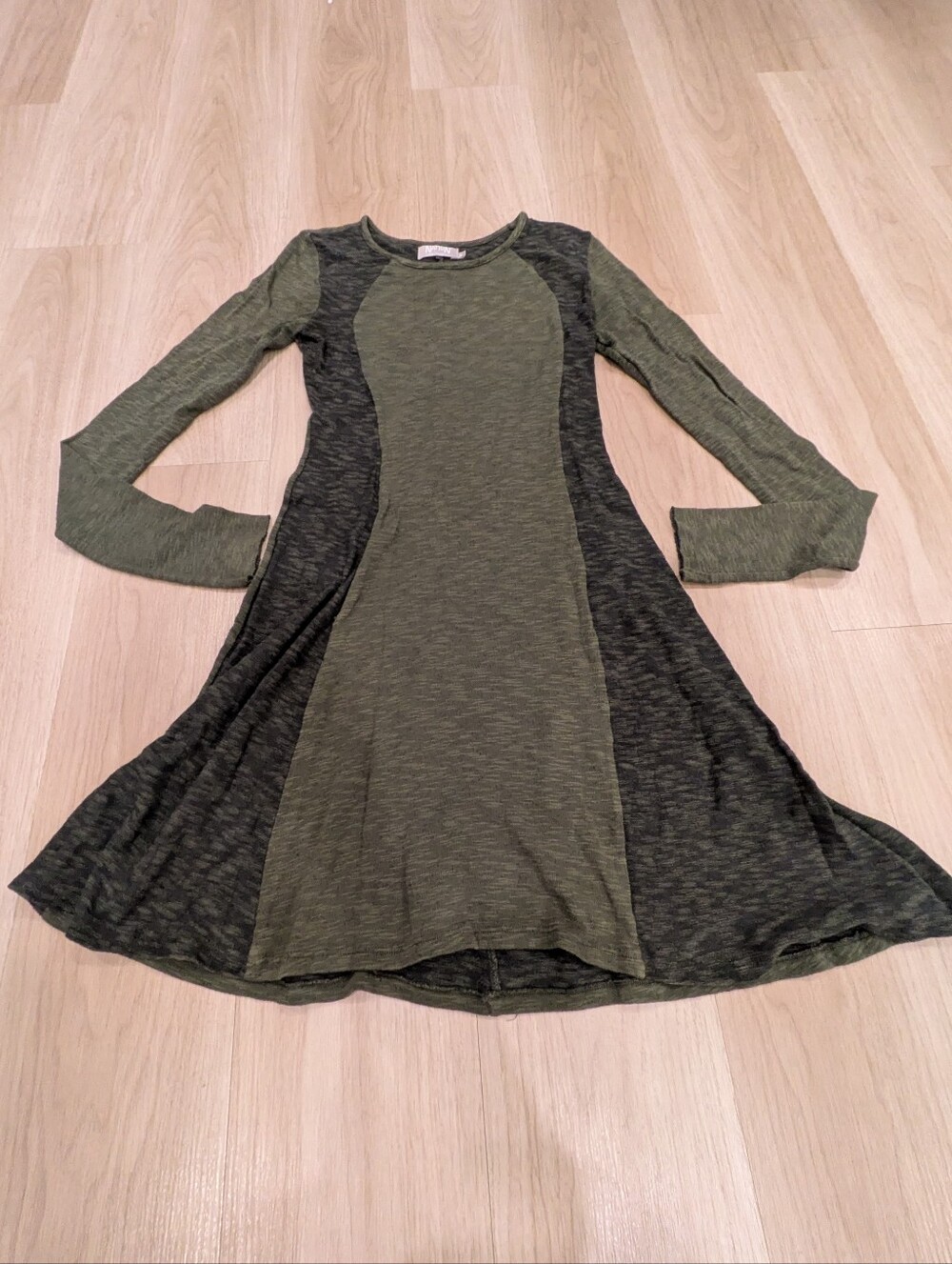 Nation LTD Green Long Sleeve Dress Size S